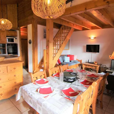 Demi-chalet 4 Pieces, 8 Pers. Aux Saisies - Fr-1-594-304 *